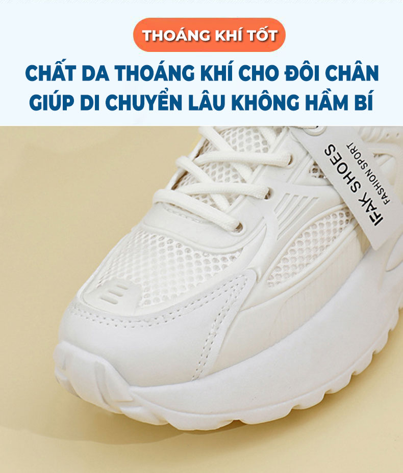 Giày thể thao nữ TM-SZ124 chất da cao cấp