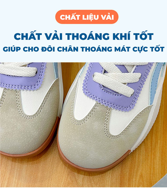 Giày thể thao nữ TM-SZ127 chất vải cao cấp thoáng khí tốt