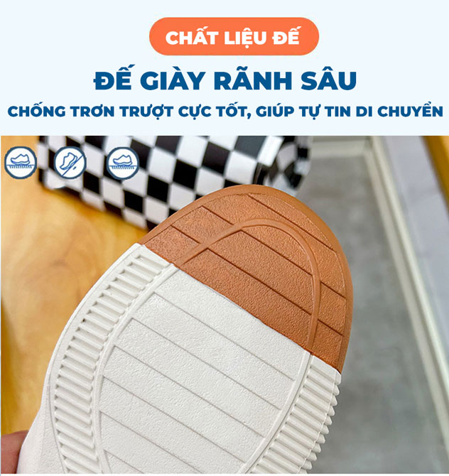 Giày thể thao nữ TM-SZ127 đế chống trơn trượt tốt