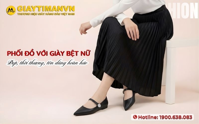 Công Thức Phối Đồ Với Giày Bệt Nữ Giúp Bạn Trẻ Ra Vài Tuổi