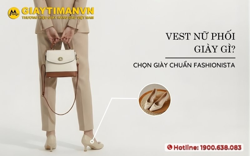 Cách Phối Giày Với Vest Nữ Vừa Đẹp Vừa Thanh Lịch