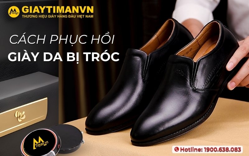 Đừng để giày da bị tróc 'phá hủy' phong cách của bạn