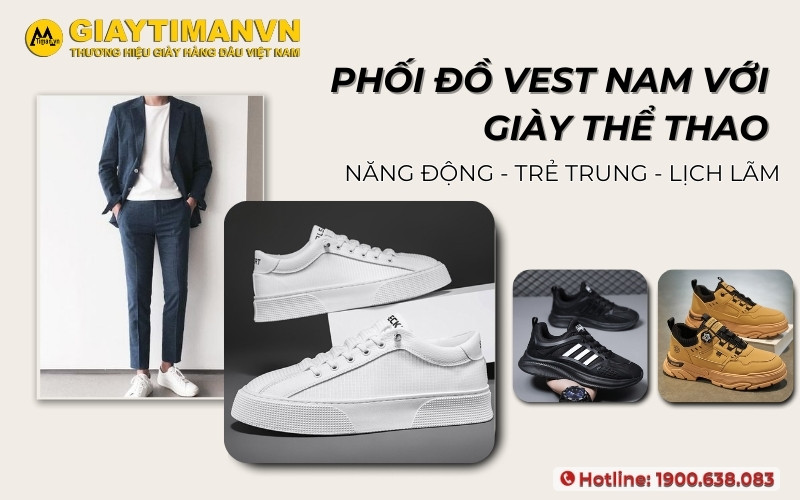 Phối đồ vest nam với giày thể thao: 5 cách 'hack tuổi' đỉnh cao