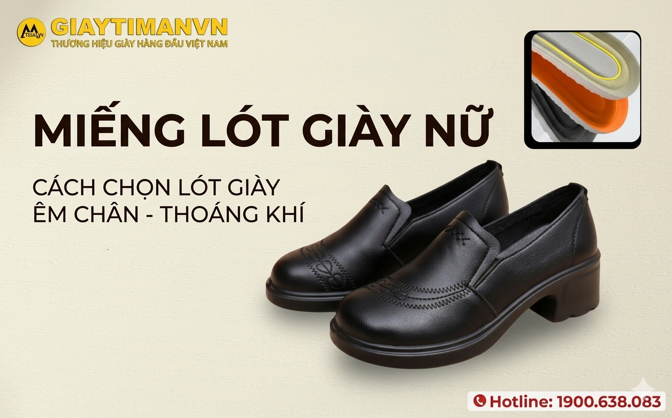 Miếng Lót Giày Nữ Là Gì? Gợi Ý Chọn Lót Giày Êm Cho Mọi Loại Giày