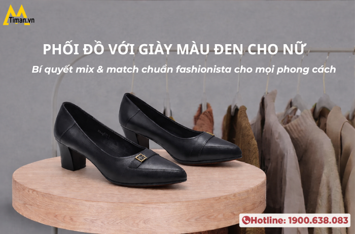 Top Cách Phối Đồ Với Giày Màu Đen Cho Nữ  Sao Cho Thanh Lịch Nữ Tính