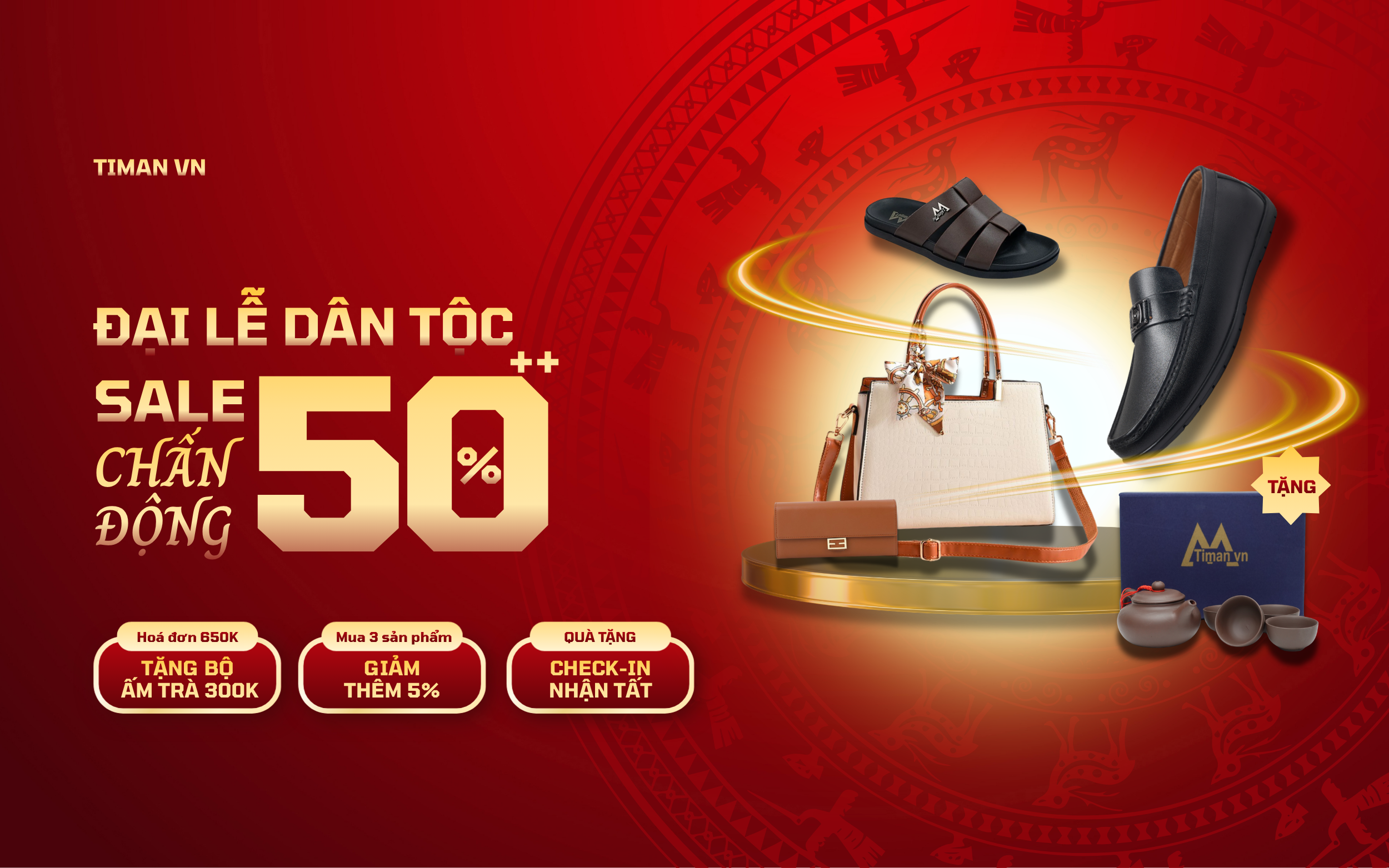 Mừng Đại Lễ Dân Tộc 30/04 - 01/05: Giảm Sâu Chưa Từng Thấy - Rinh Ngay Kẻo Hết