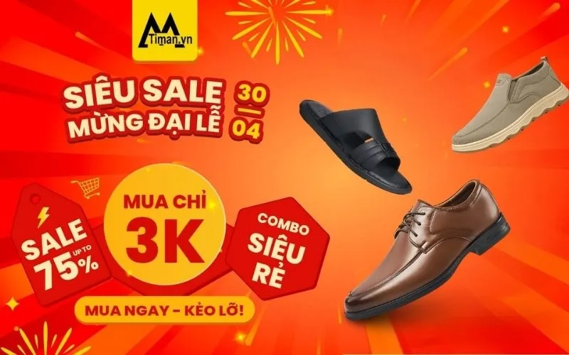Mừng Đại Lễ 30/4: Giảm Sâu Chưa Từng Thấy - Rinh Ngay Kẻo Hết
