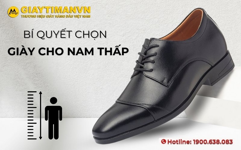 Những Đôi Giày Cho Người Lùn Nam Vừa Sang Vừa Tôn Dáng