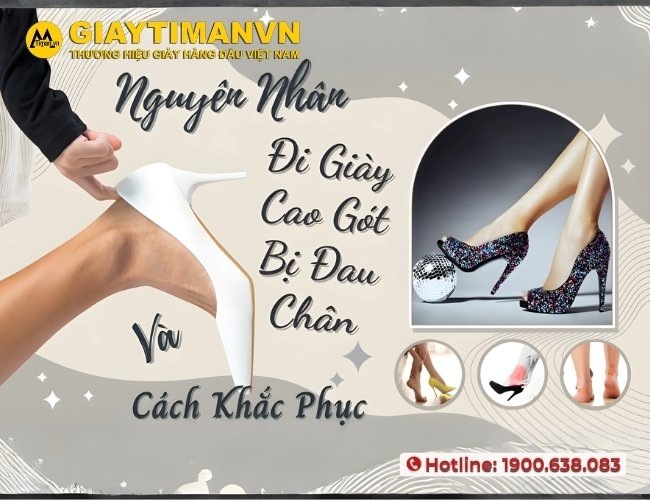 Làm Thế Nào Khi Đi Giày Cao Gót Bị Đau Chân?