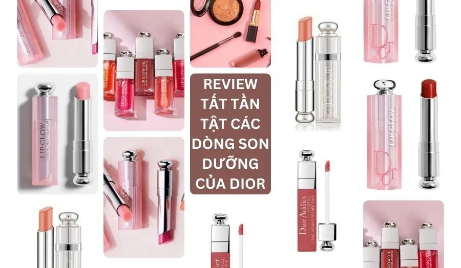 Review Tất Tần Tật Các Dòng Son Dưỡng Của Dior
