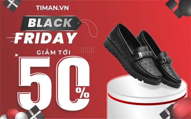Black Friday Giá Sốc Chấn Động, Săn Giày Dép Với Mức Giá Hạt Dẻ
