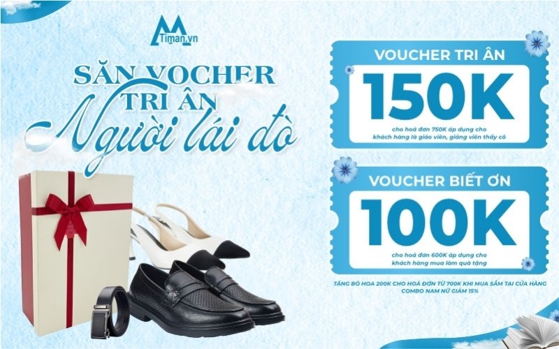 Sale Khủng 20.11: Voucher 150K Dành Tặng Thầy Cô