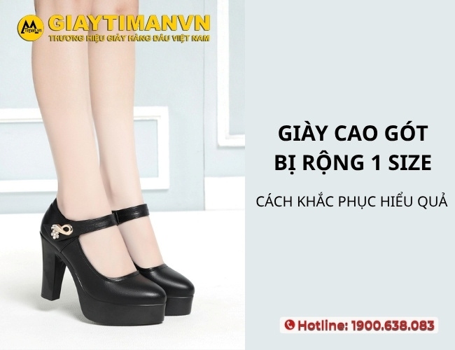 Giày Cao Gót Bị Rộng 1 Size? Đừng Vội Bỏ, Cách Chữa Cực Đơn Giản