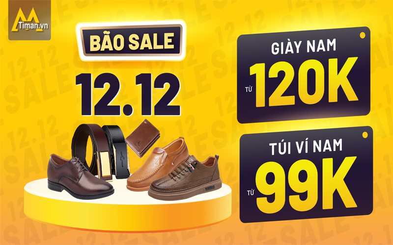 Bão Sale 12.12 Siêu To - Giá Rẻ Không Điều Kiện