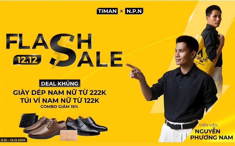 Bão Sale 12.12 Siêu To - Giá Rẻ Không Điều Kiện