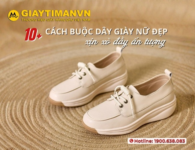 Chia Sẻ Cách Buộc Dây Giày Nữ Đẹp Giúp Đi Cả Ngày Vẫn Chắc Chân