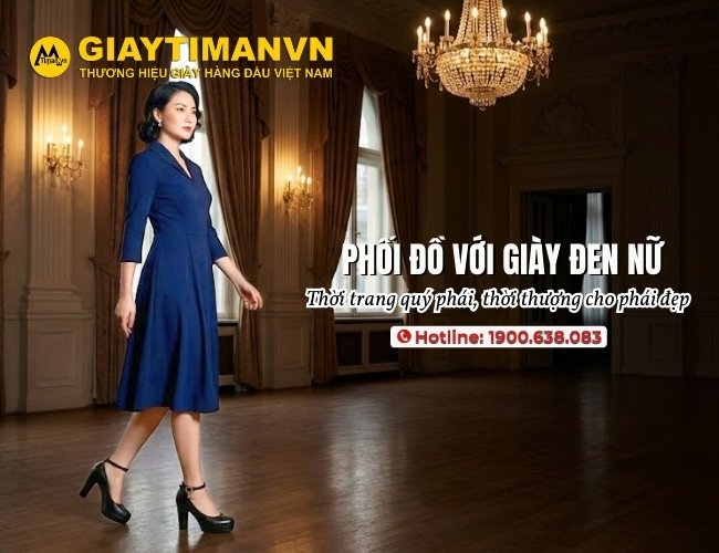 Gợi Ý Phối Đồ Với Giày Đen Nữ Dễ Áp Dụng Trong Tủ Đồ Cơ Bản