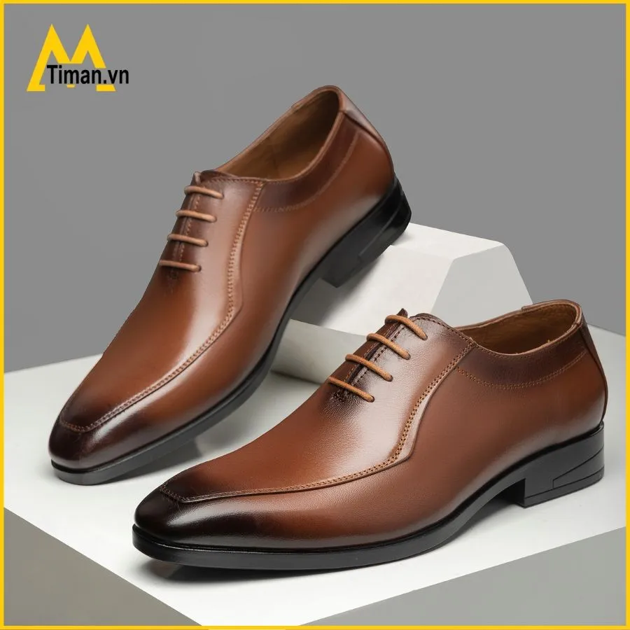 Giày Oxford nam GT79 phối màu cổ điển