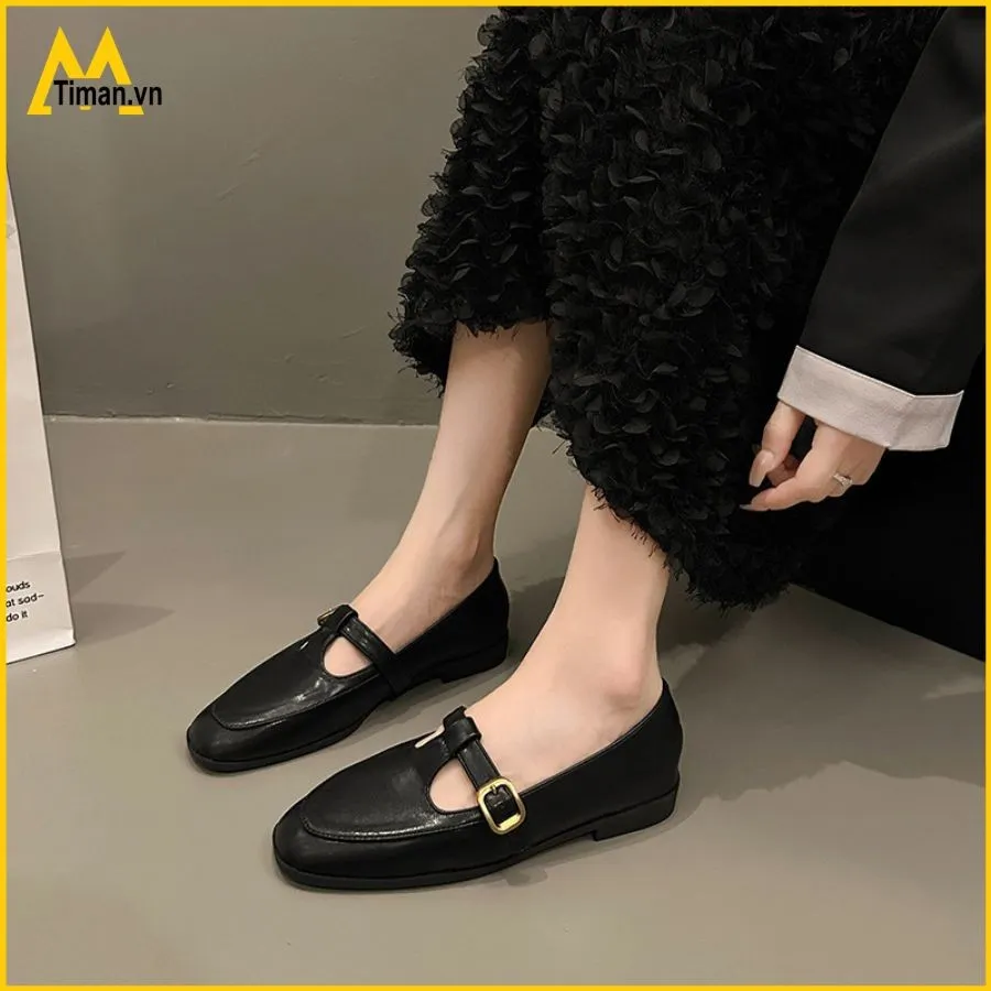 Giày lười nữ TM-CG64 đàn hồi