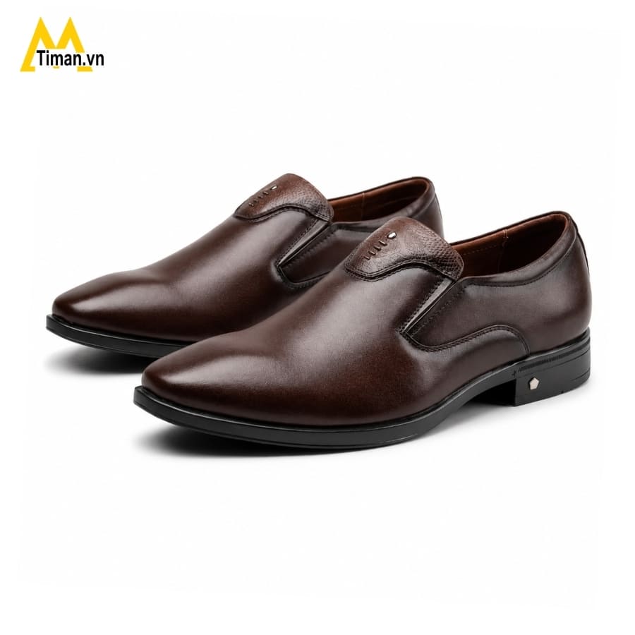 Giày Lười Da Nam Dập Vân Corinus GT62