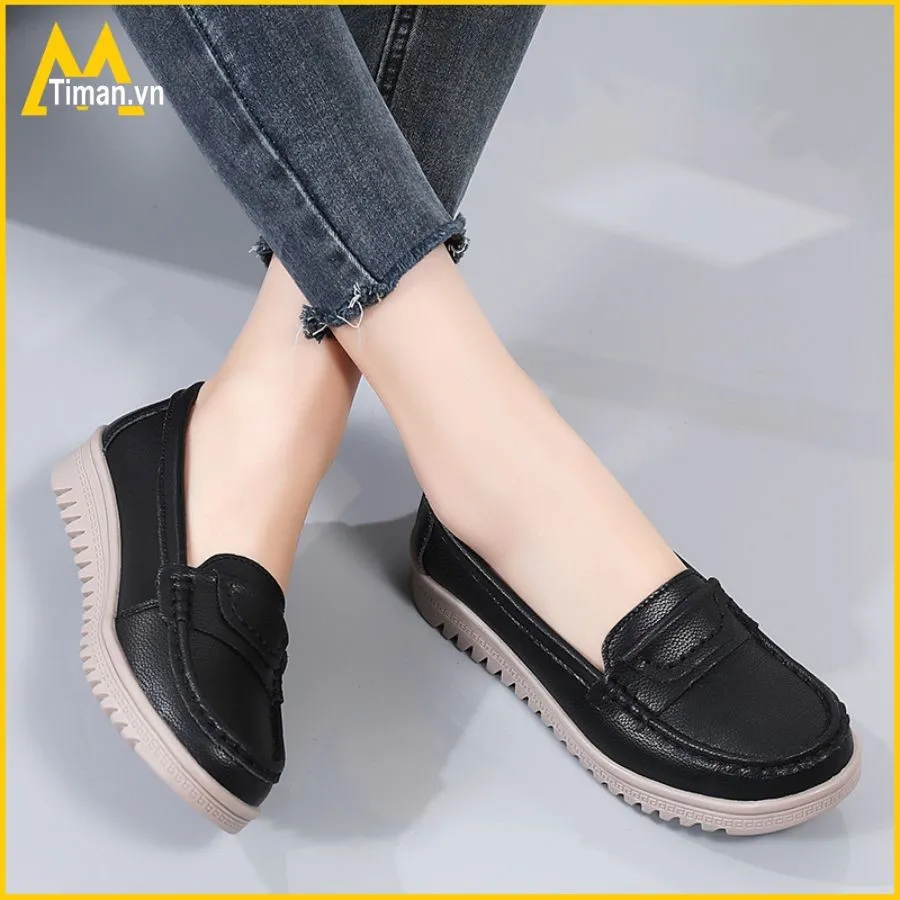 Giày lười nữ TM-XS52 đàn hồi