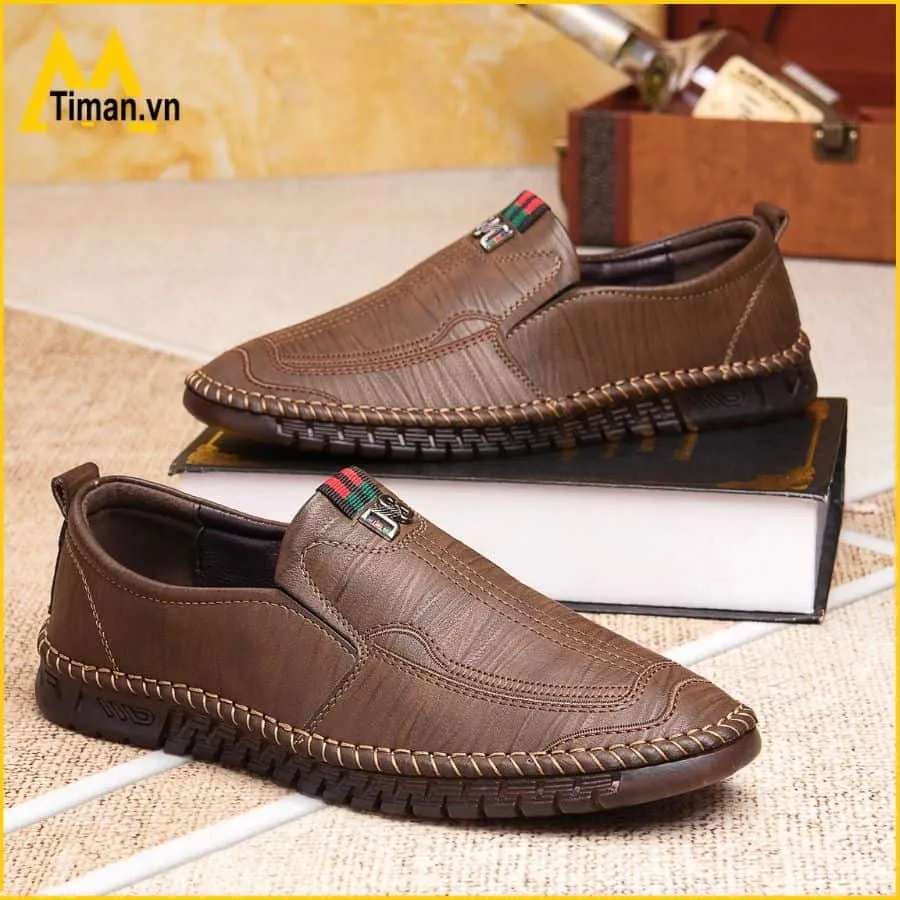 Giày lười nam TM-NG49 đàn hồi