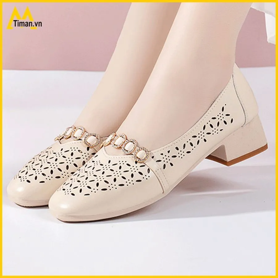 Giày Lười Da Nữ GD20