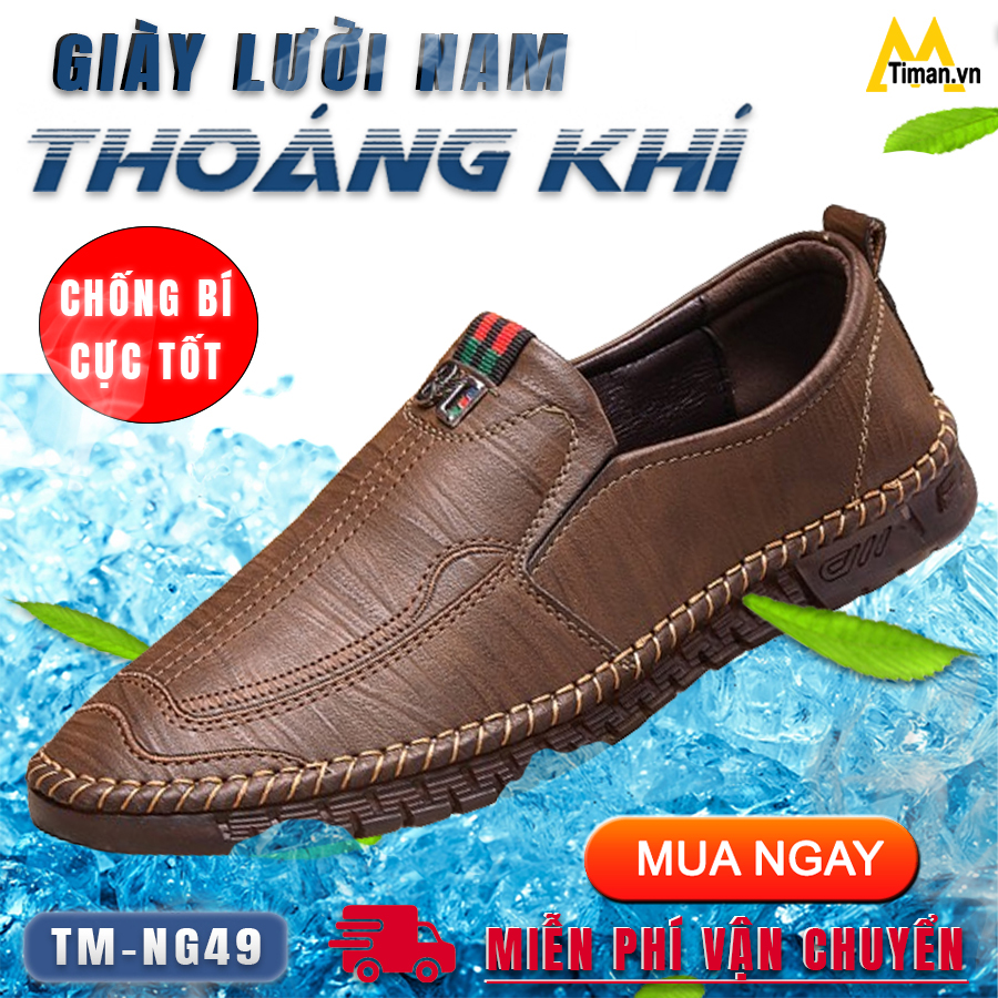 Giày lười Da Nam TM-NG49
