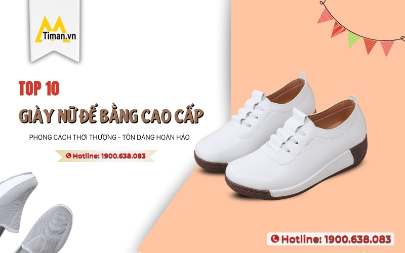 Review 10 Mẫu Giày Nữ Đế Bằng Cho Công Việc Đi Lại Nhiều Mỗi Ngày