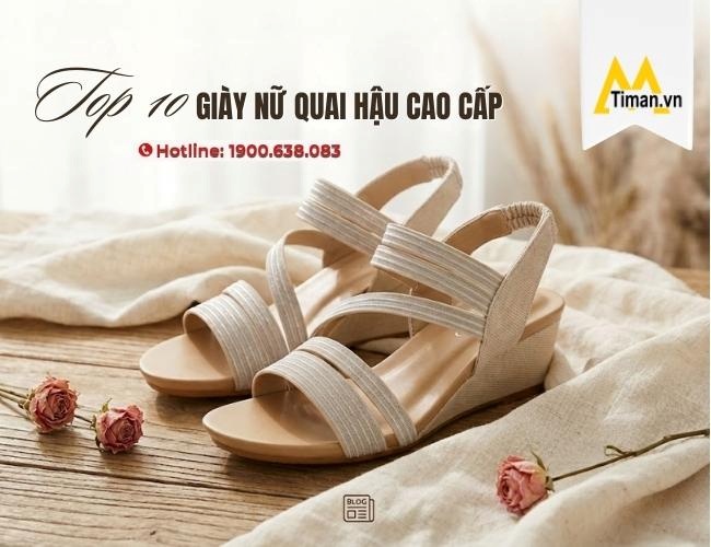 Tổng Hợp 10 Dáng Giày Nữ Quai Hậu Hot Dễ Phối Đồ Hiện Nay