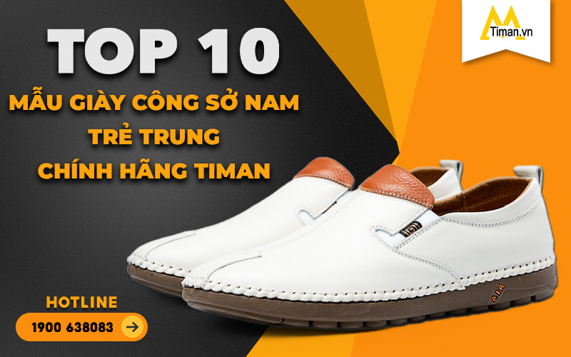 10 Mẫu Giày Công Sở Nam Trẻ Trung Chính Hãng Bán Chạy Nhất