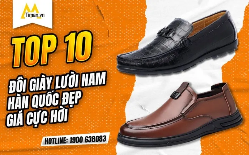 TOP 10 Đôi Giày Lười Nam Hàn Quốc Đẹp Giá Cực Hời 10 Đôi Giày Lười Nam Hàn Quốc Đẹp, Chất Lượng Giá Tốt