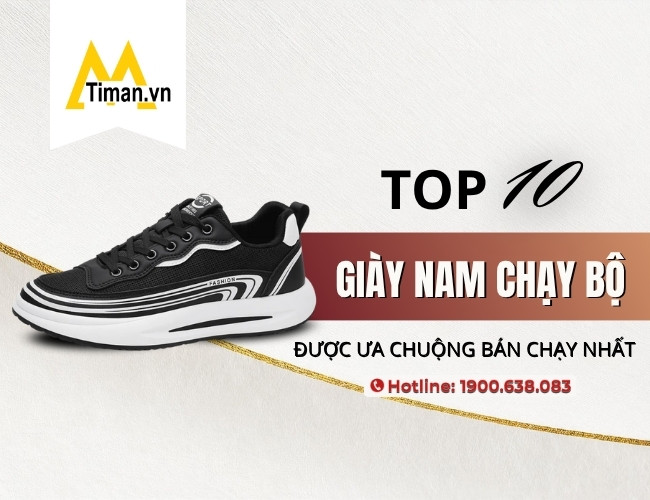 Giày Nam Chạy Bộ: Lựa Chọn Hoàn Hảo Cho Phái Mạnh Yêu Vận Động