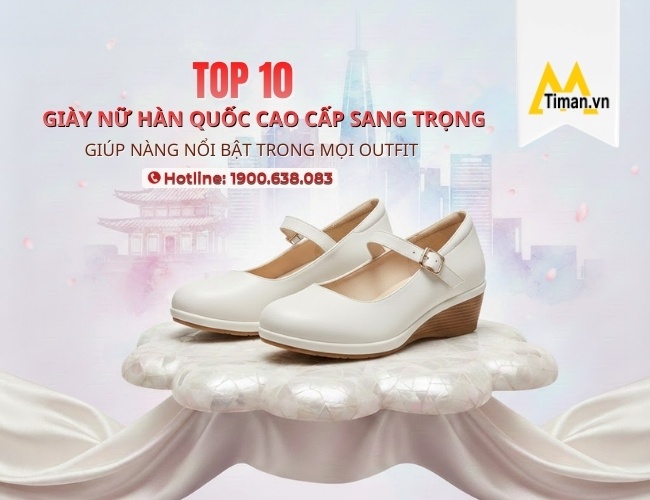 List 10 Mẫu Giày Nữ Hàn Quốc Êm Mềm Phù Hợp Đi Làm Lẫn Đi Chơi