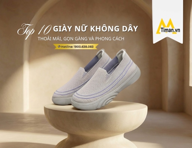 List 10 Mẫu Giày Nữ Không Dây Hot Trend Phái Đẹp Nên Sở Hữu