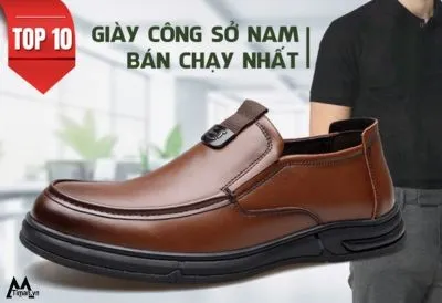 Review Top 10 Mẫu Giày Công Sở Nam Đẹp Dành Cho Quý Ông