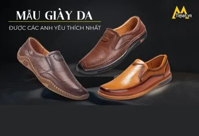 Review Top 10 Mẫu Giày Da Nam Chính Hãng Hot Nhất Tại Timan